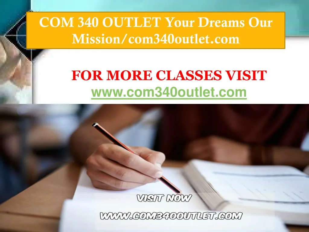 com 340 outlet your dreams our mission