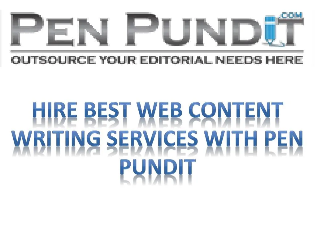 hire best web content writing services with