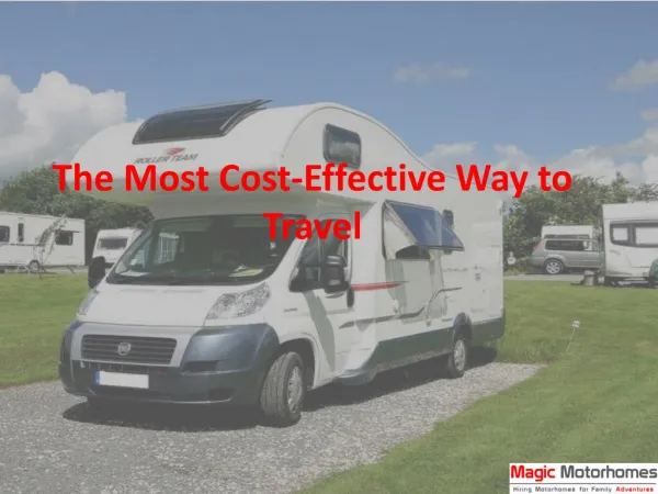 The Most Cost-Effective Way to Travel