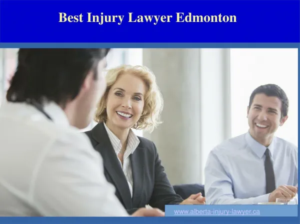 Best Injury Lawyer Edmonton