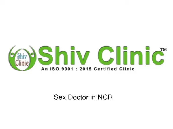 Sex Doctor in NCR