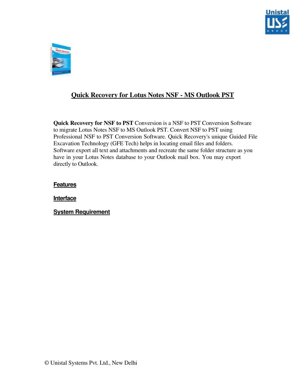 quick recovery for lotus notes nsf ms outlook