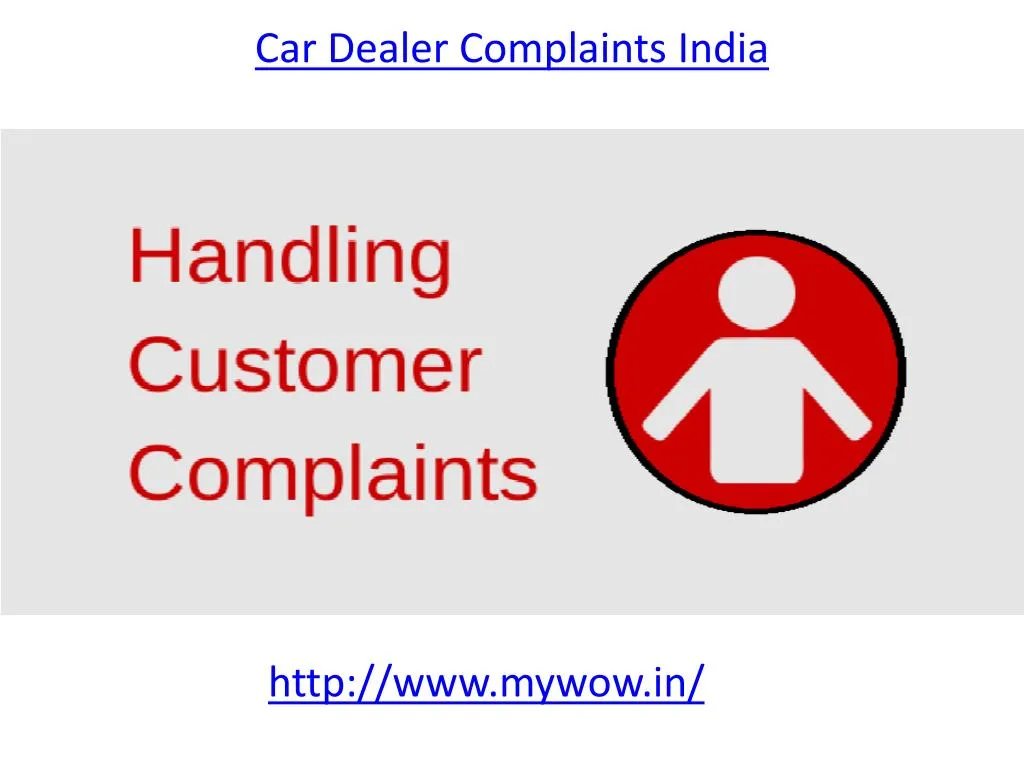 car dealer complaints india