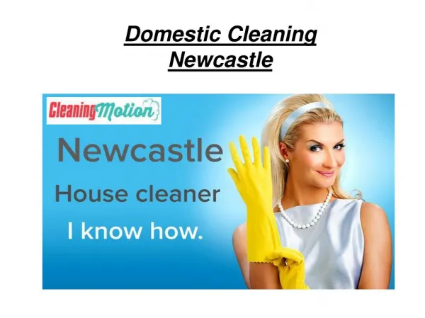 Domestic Cleaning Newcastle