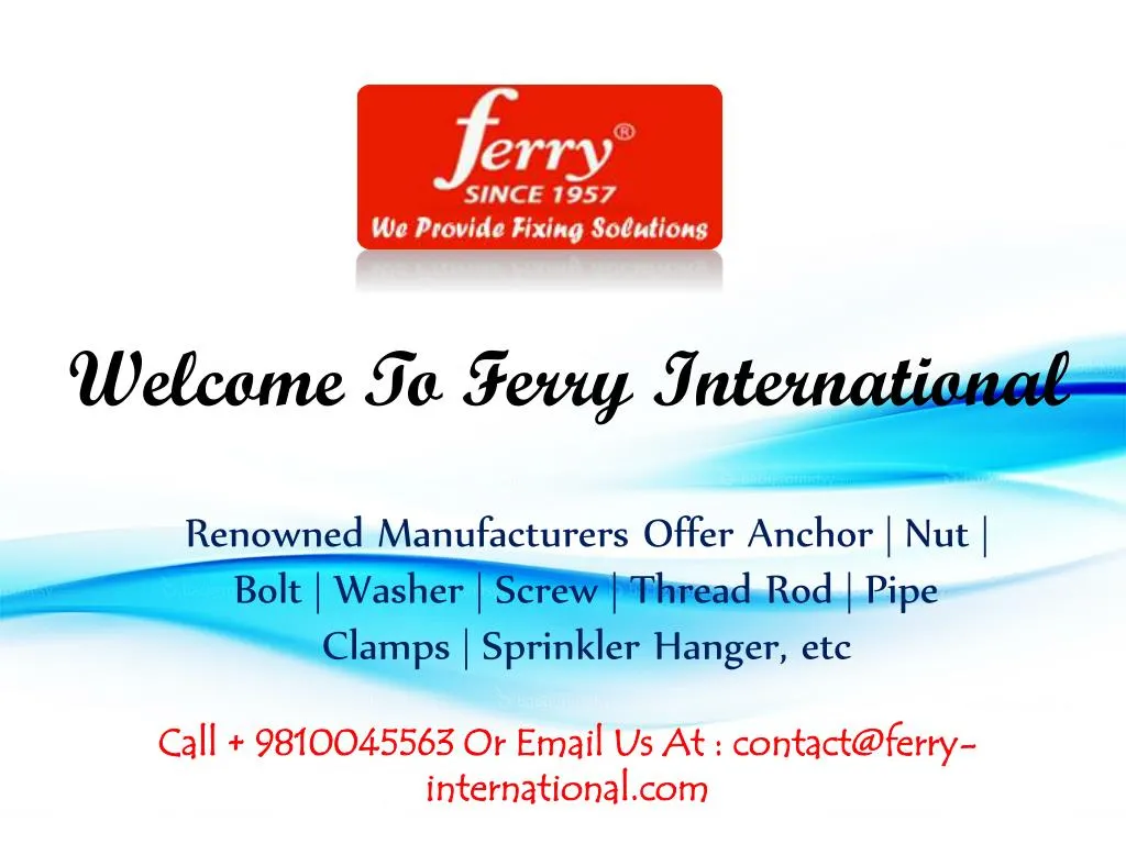 welcome to ferry international