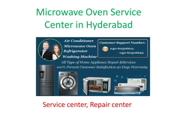 Microwave Oven Service Center in Hyderabad