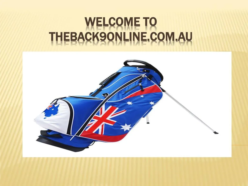 welcome to theback9online com au