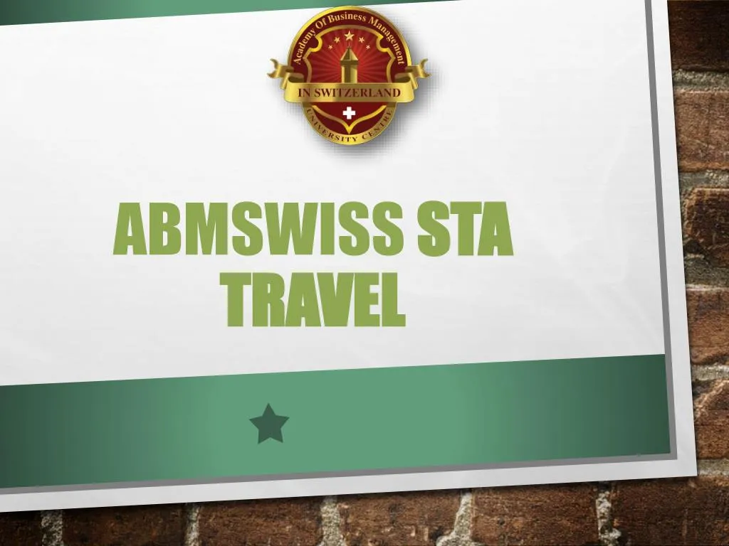 abmswiss sta travel