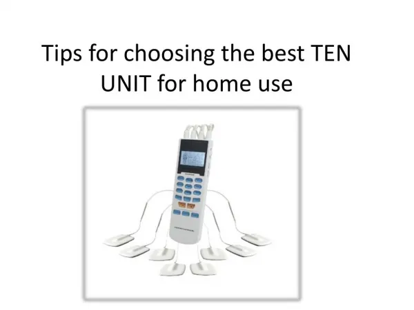 Tips-for-choosing-the-best-TENS Unit