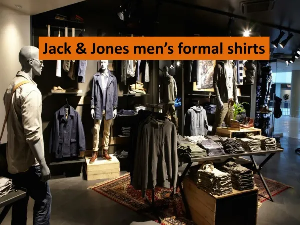 Jack & Jones men’s formal shirts