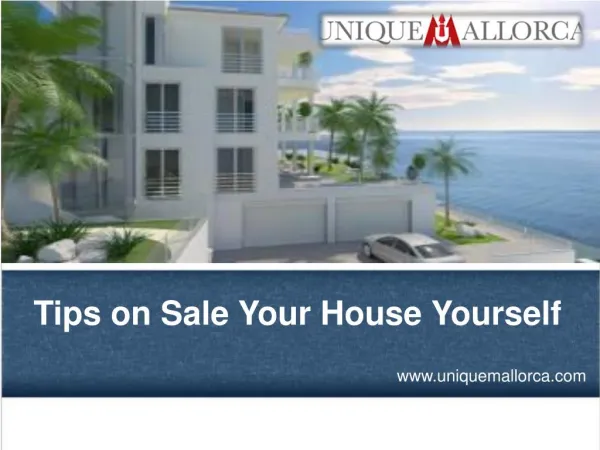 Tips on Sale Your House Yourself