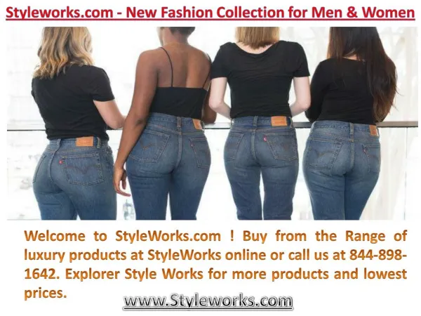 Styleworks.com New fashion collection for men women Styleworks