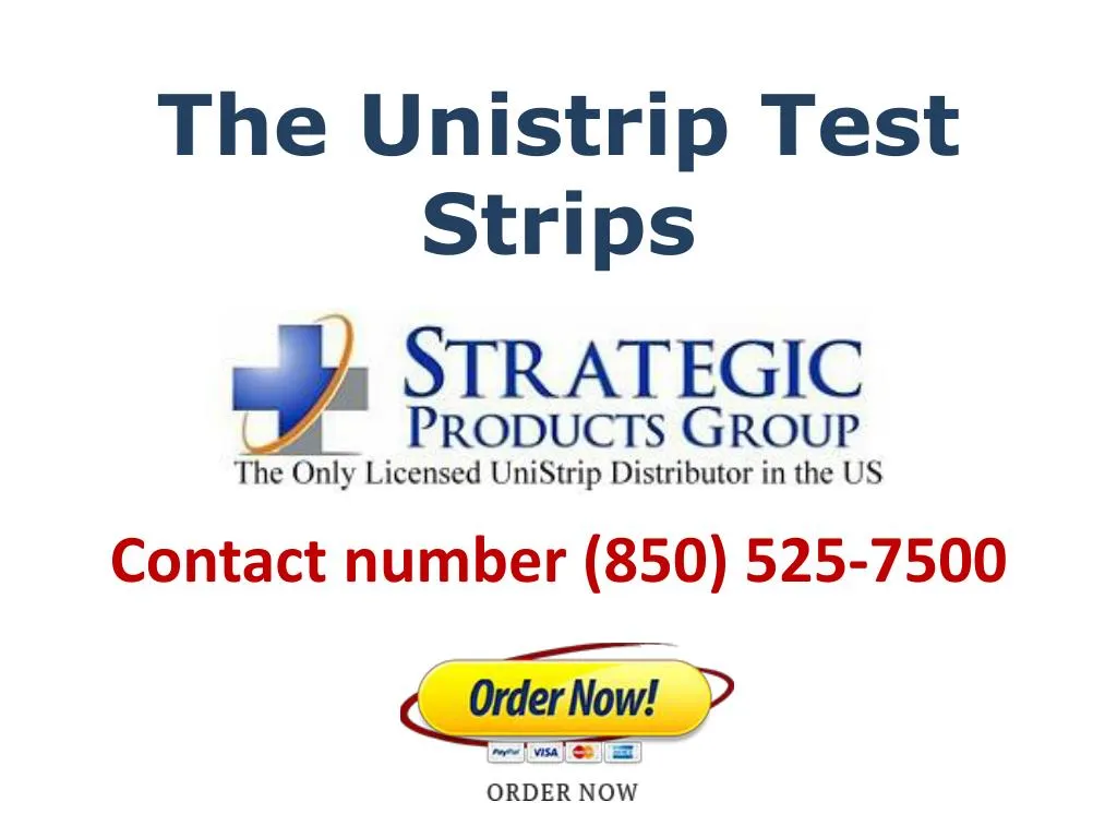 the unistrip test strips