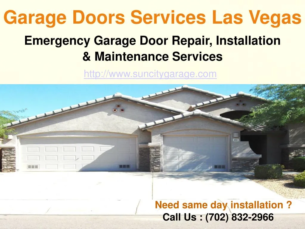 garage doors services las vegas