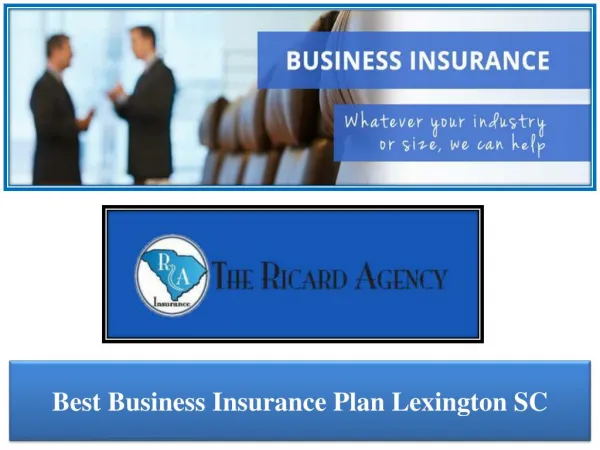 Best Business Insurance Plan Lexington SC