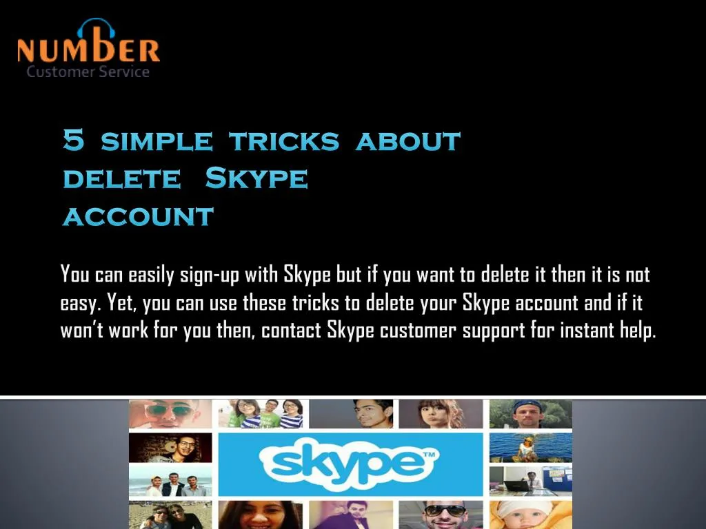 5 simple tricks about delete skype account