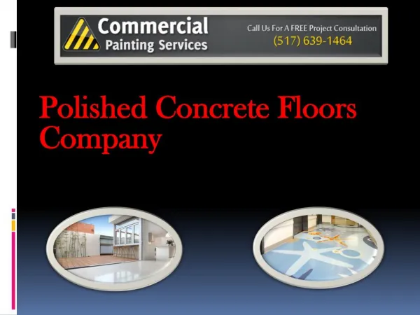 Polished Concrete Floors Company