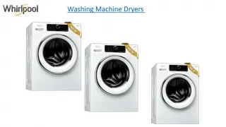 Washing Machine Dryers - slide 1