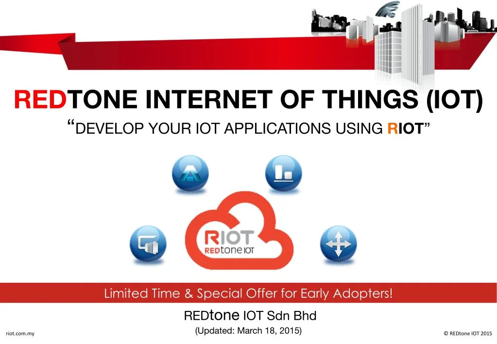 redtone internet of things iot develop your