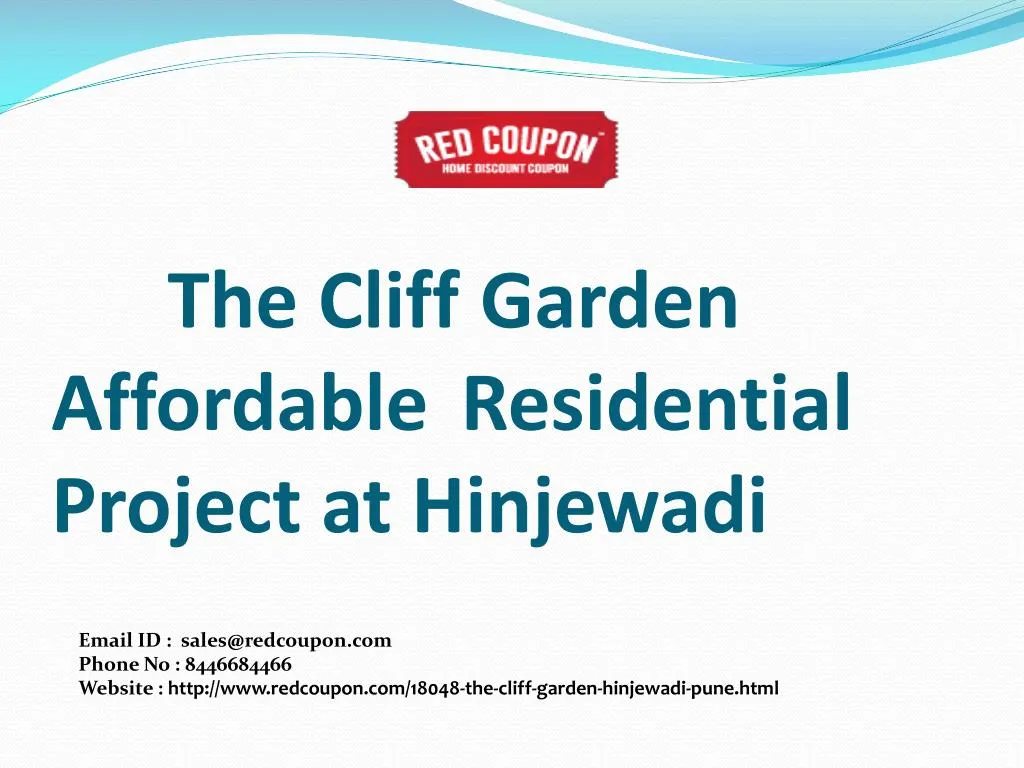the cliff garden affordable residential project at hinjewadi