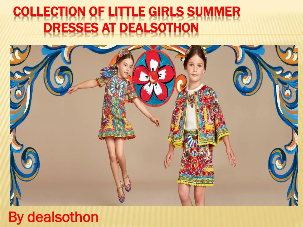 collection of little girls summer dresses at dealsothon