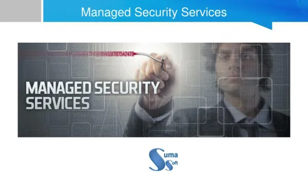 Managed Security Services - Suma Soft