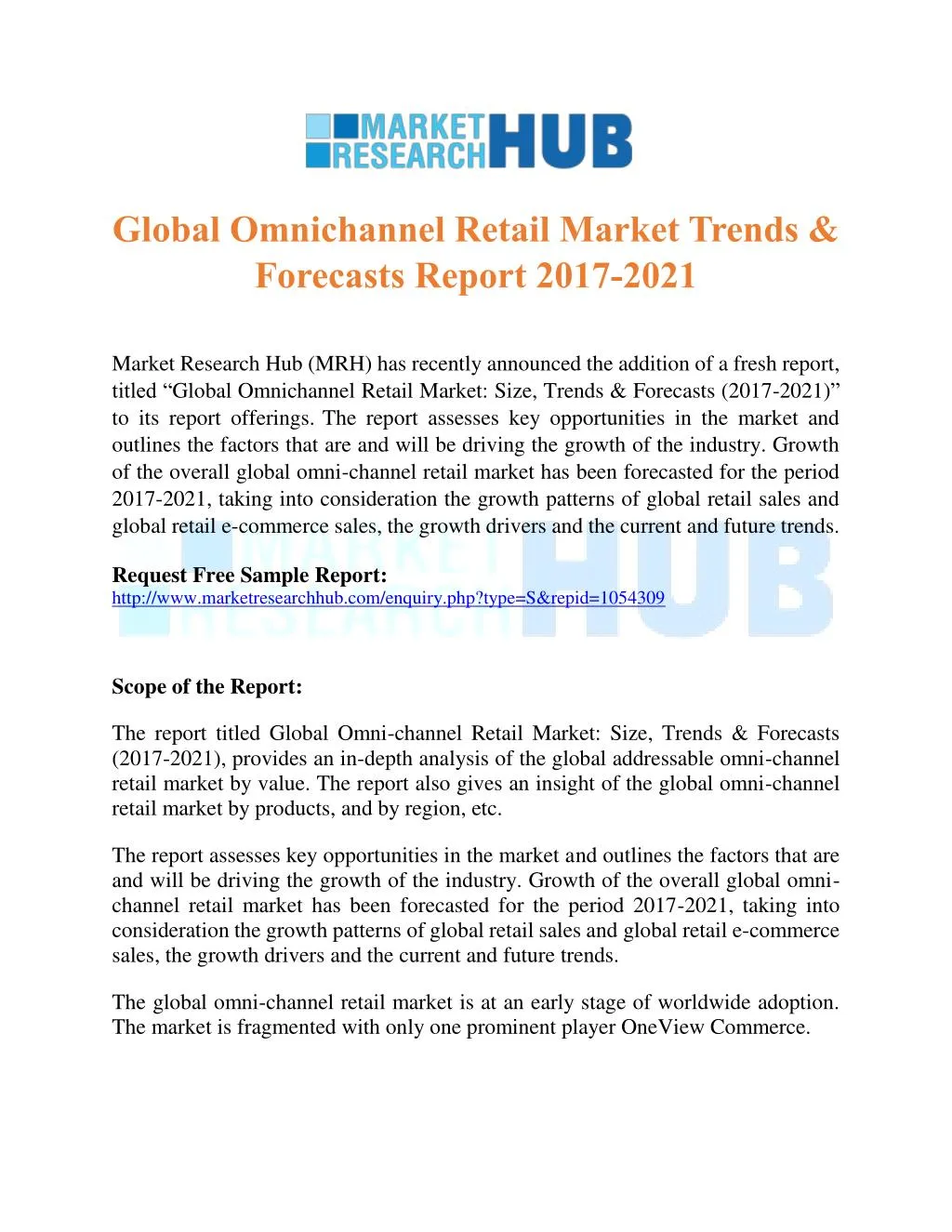 global omnichannel retail market trends forecasts