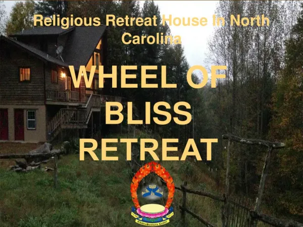 Religious Retreat House North Carolina