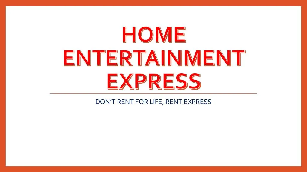 home entertainment express