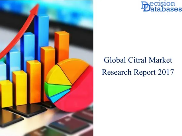 Worldwide Citral Market Analysis and Forecasts 2017