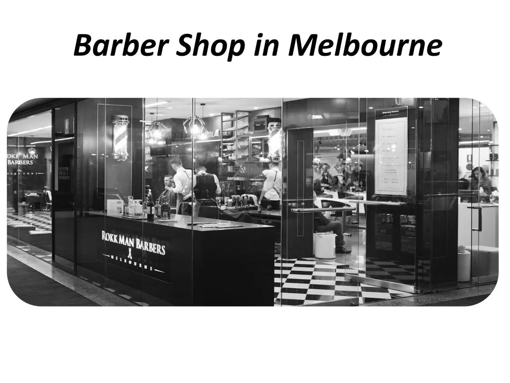 barber shop in melbourne