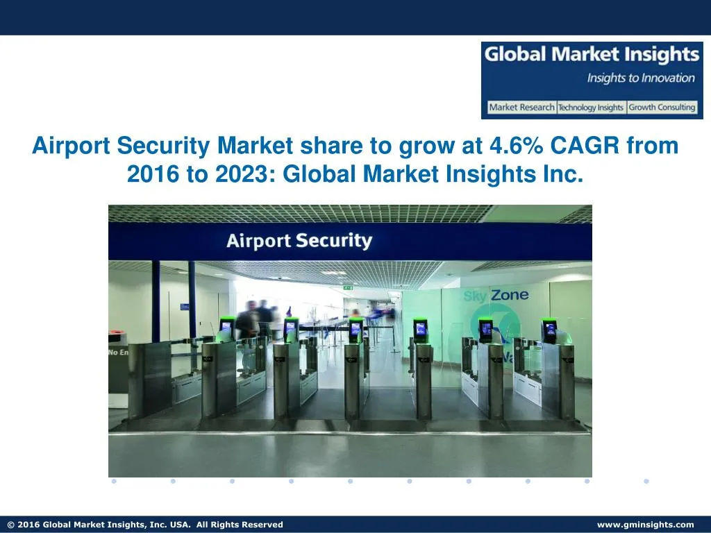 airport security market share to grow at 4 6 cagr