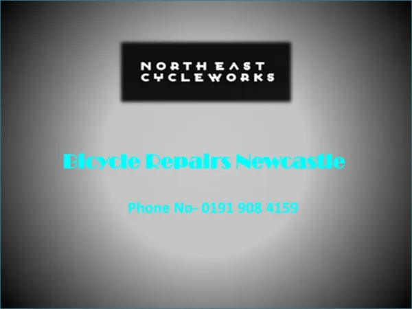 Bicycle Repairs Newcastle