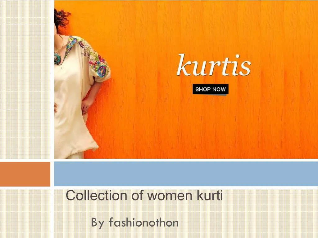 collection of women kurti