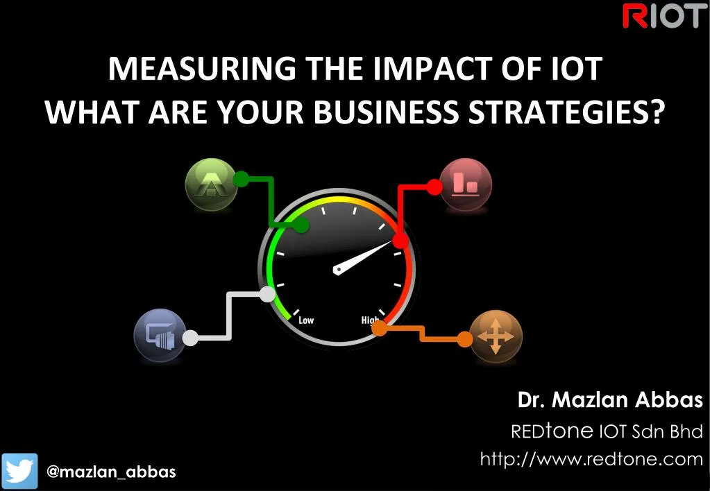 measuring the impact of iot what are your