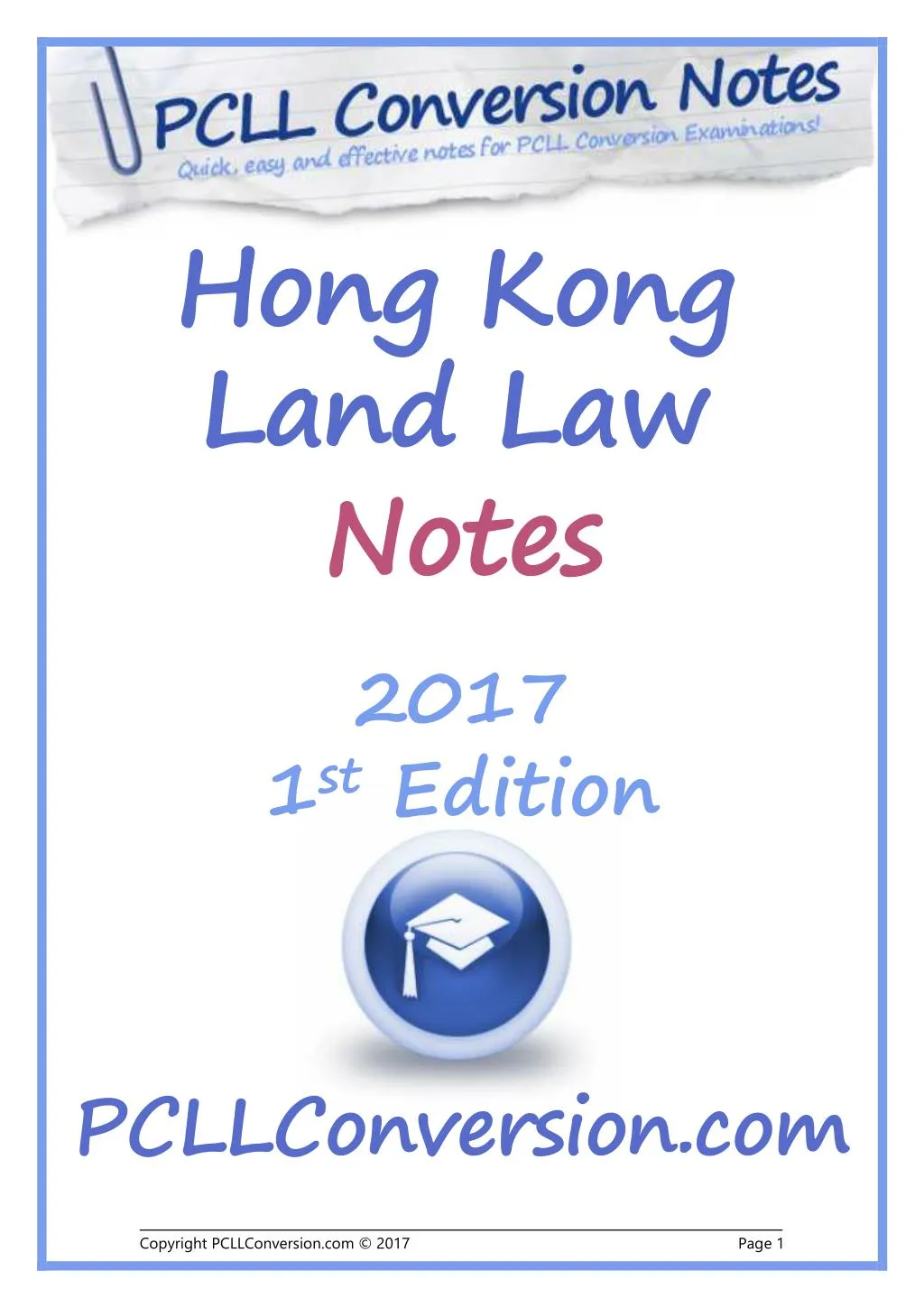 quick easy and effective notes for pcll