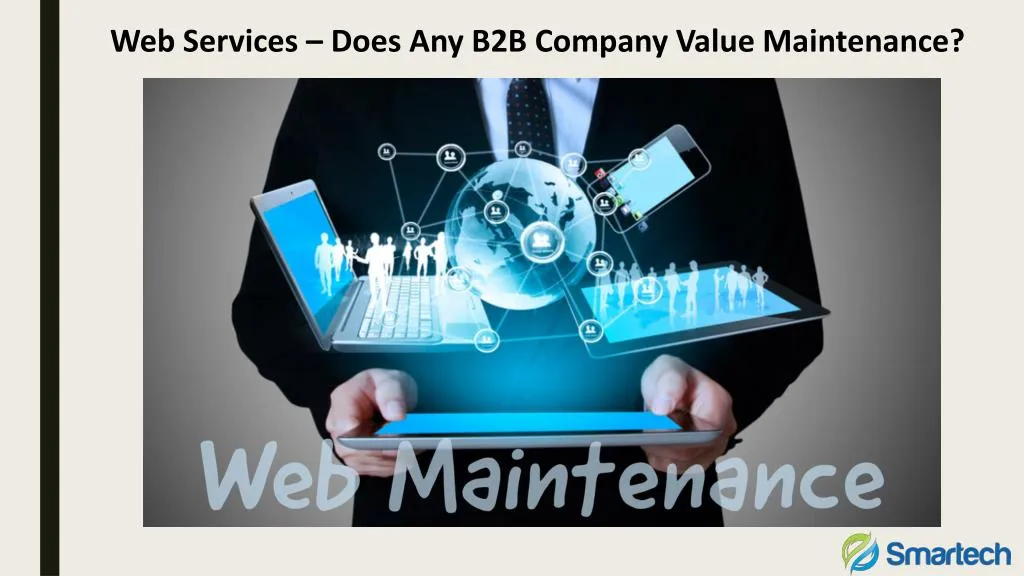 web services does any b2b company value