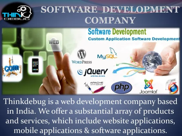 Thinkdebug is Best Web Development Company in Indore.