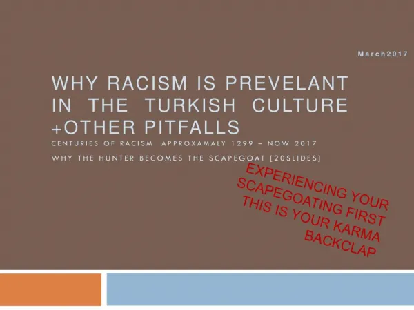 Turkey and racism