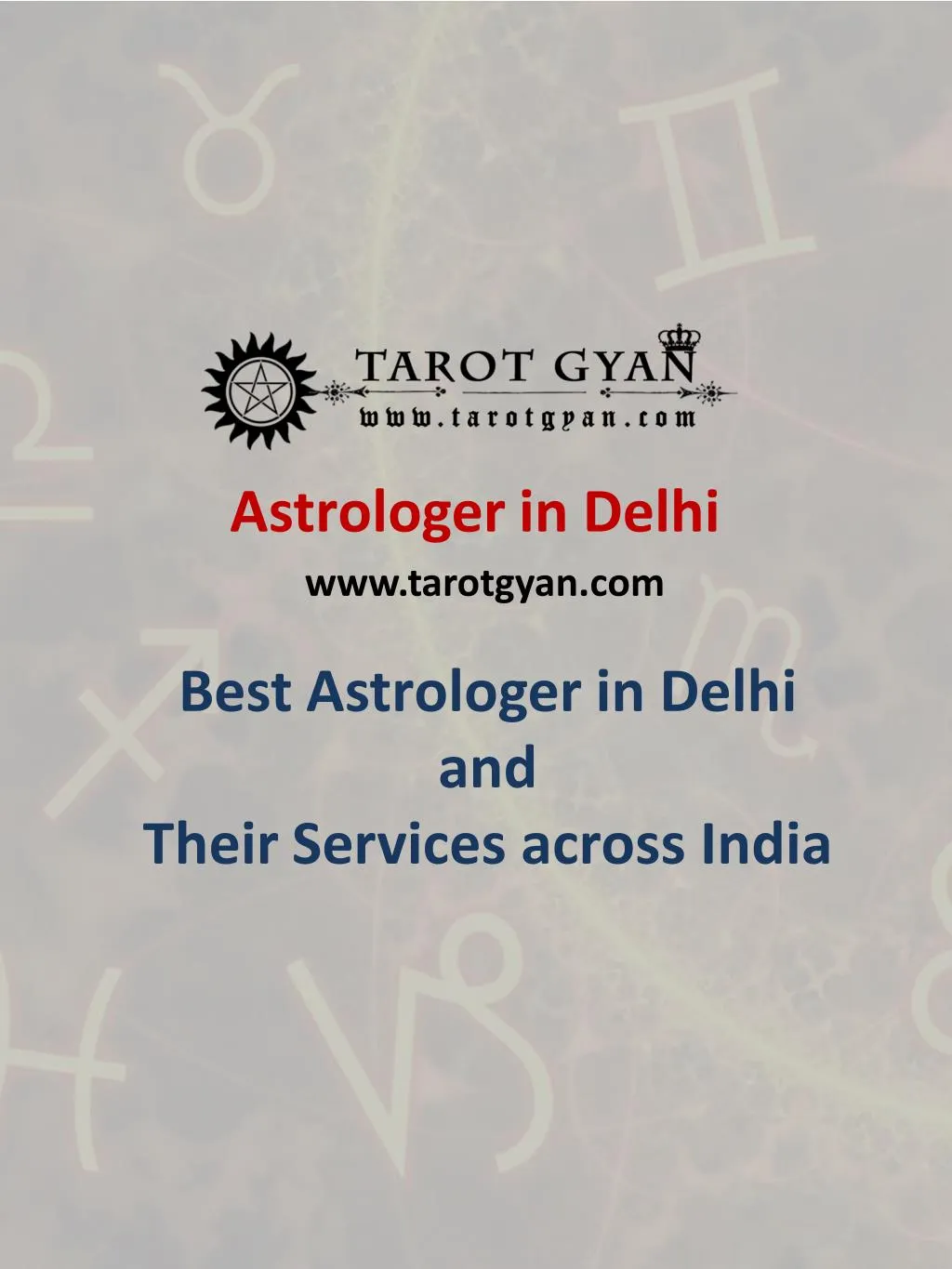 astrologer in delhi www tarotgyan com