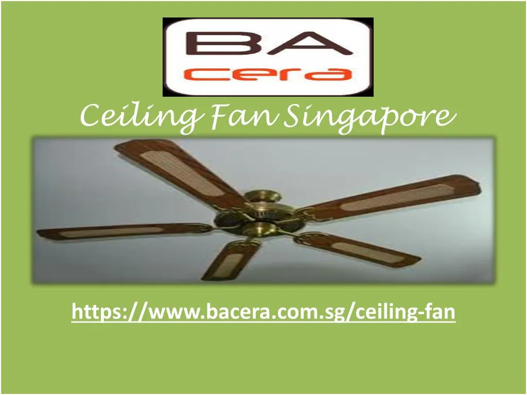 ceiling fan singapore