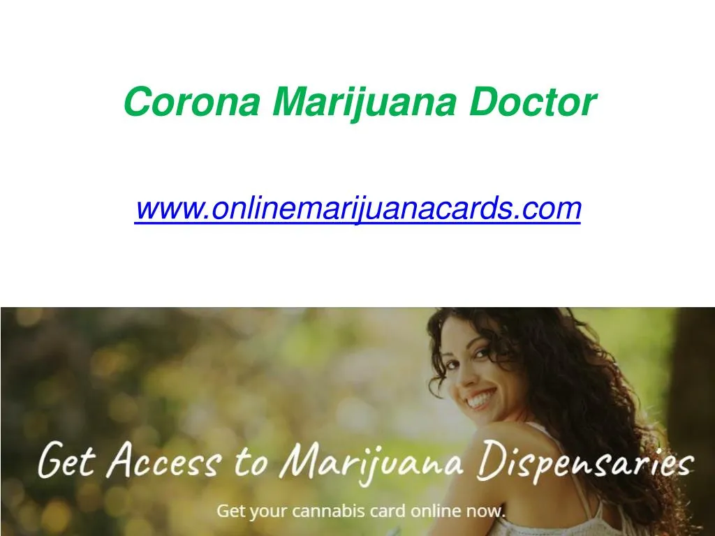 corona marijuana doctor