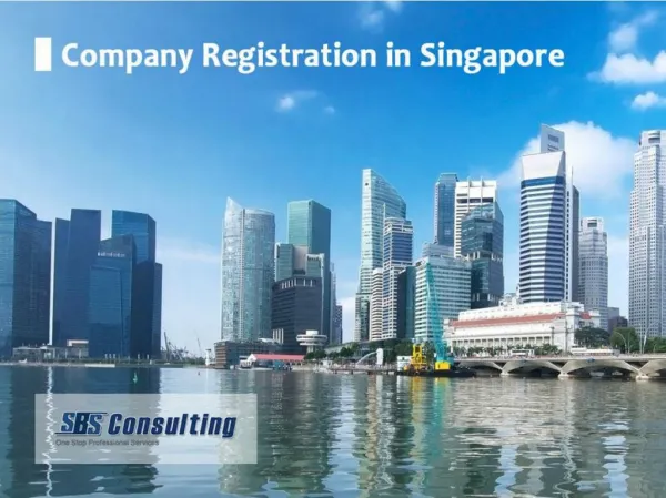 Company Registration Singapore - Start Your Business With SBS Consulting