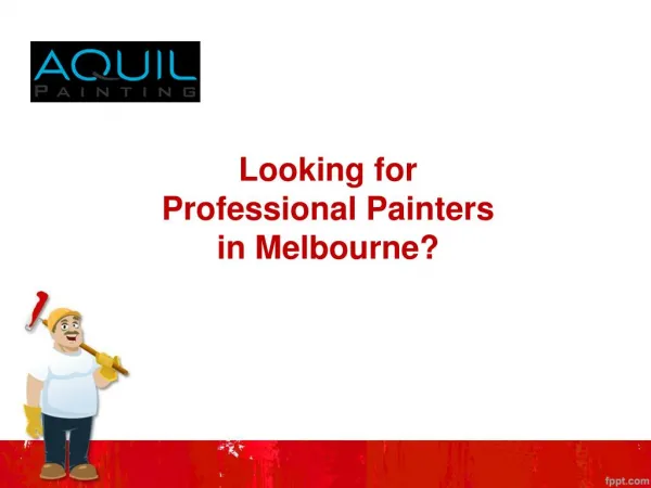 Painters Melbourne