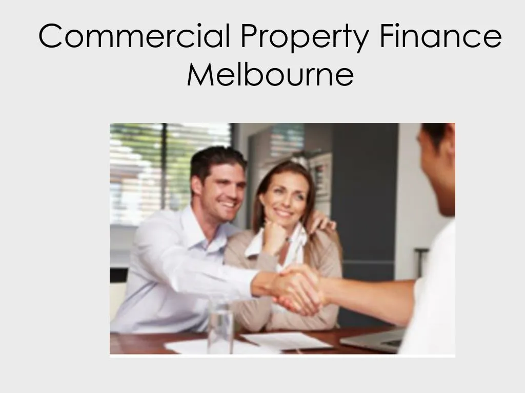 commercial property finance melbourne