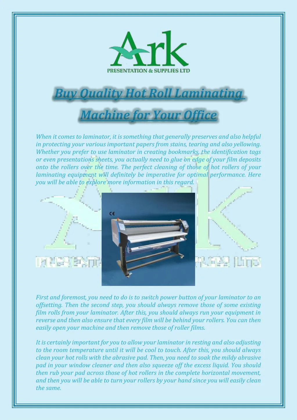 buy quality hot roll laminating