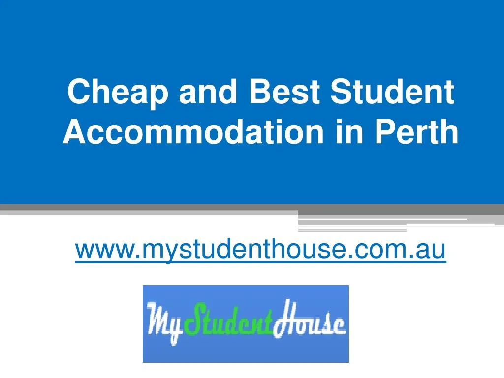 cheap and best student accommodation in perth