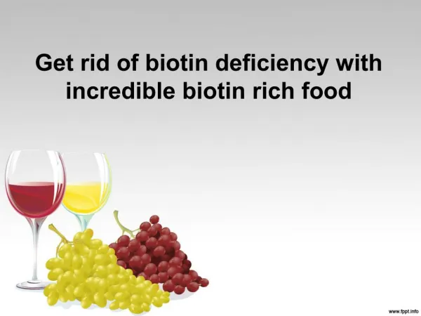 Get rid of biotin deficiency with incredible biotin rich food
