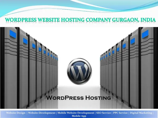 Wordpress Website Hosting Company