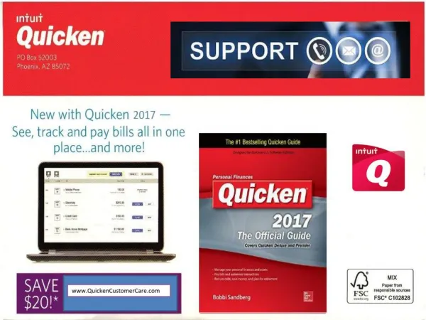 Quicken Online Backup Support